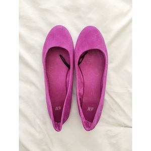 Magenta Ballet Flats